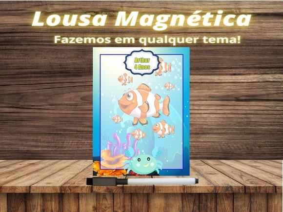 Lousa Magnética Fundo do Mar com Embalagem