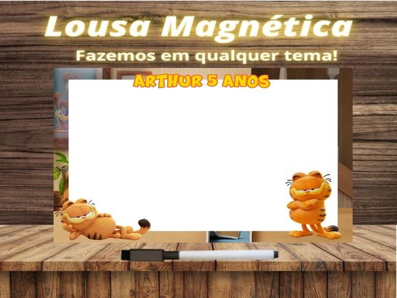 Lousa Magnética Garfield com Embalagem