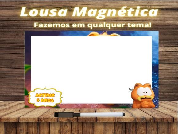 Lousa Magnética Garfield com Embalagem