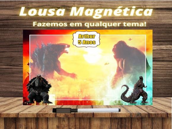 Lousa Magnética Godzilla com Embalagem