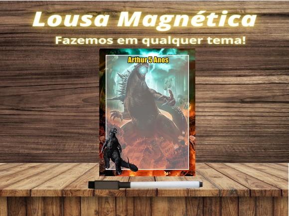 Lousa Magnética Godzilla com Embalagem