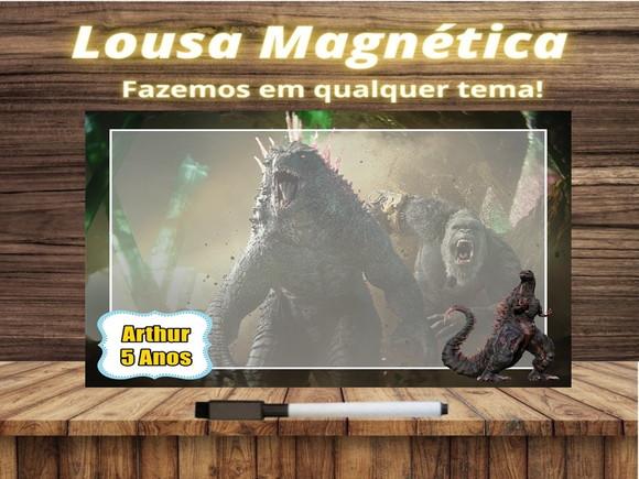 Lousa Magnética Godzilla com Embalagem