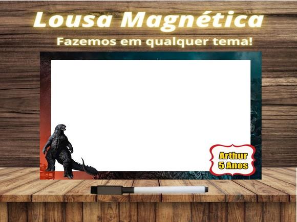 Lousa Magnética Godzilla com Embalagem