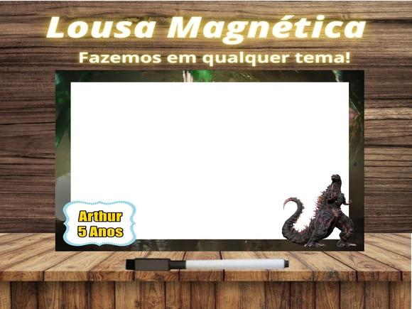 Lousa Magnética Godzilla com Embalagem