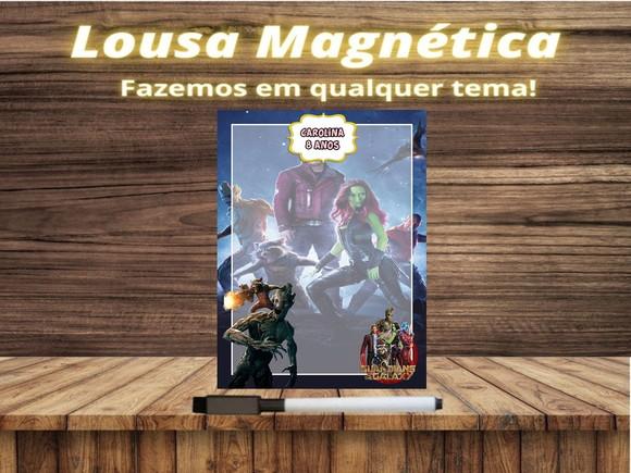 Lousa Magnética Guardiões da Galáxia com Embalagem