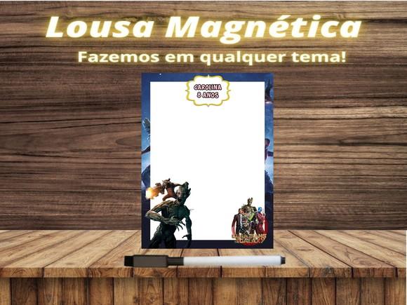 Lousa Magnética Guardiões da Galáxia com Embalagem