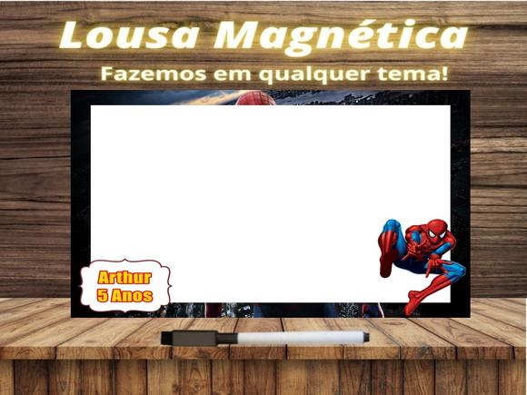 Lousa Magnética Homem Aranha com Embalagem