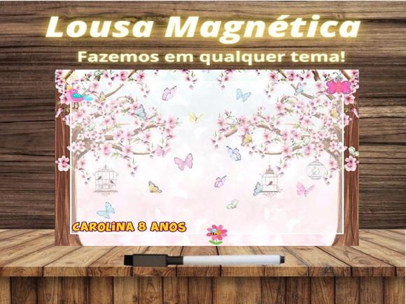 Lousa Magnética Jardim Encantado com Embalagem