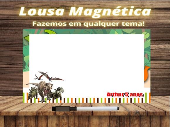 Lousa Magnética Jurassic World com Embalagem