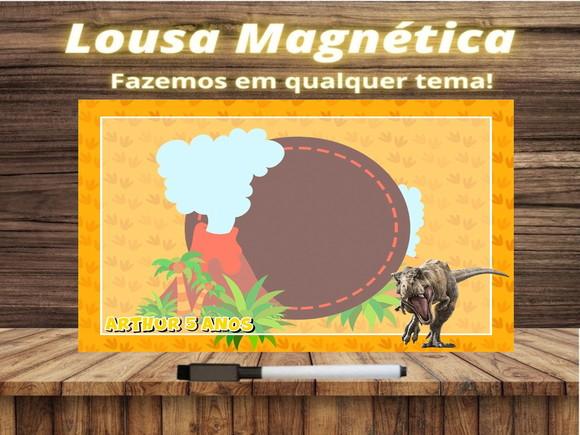 Lousa Magnética Jurassic World com Embalagem