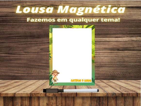 Lousa Magnética Léo e o Guarda da Floresta com Embalagem