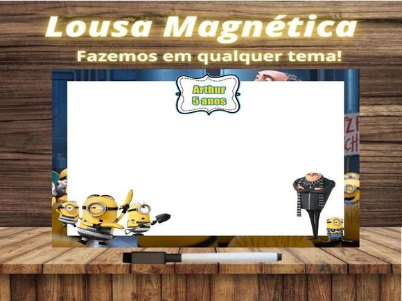 Lousa Magnética Meu Malvado Favorito com Embalagem