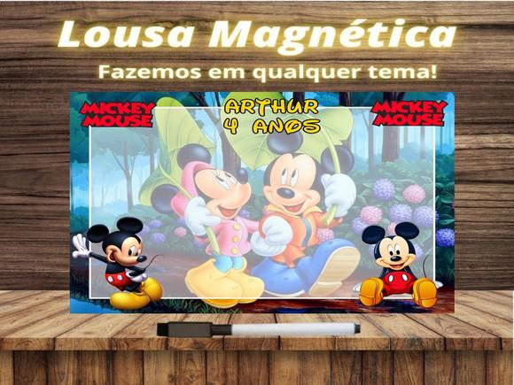Lousa Magnética Mickey com Embalagem