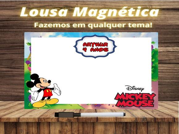 Lousa Magnética Mickey com Embalagem