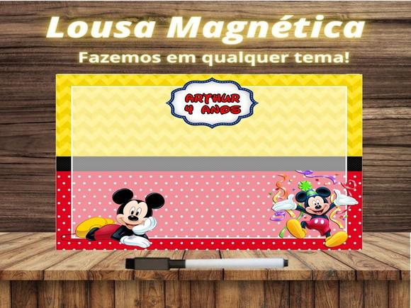 Lousa Magnética Mickey com Embalagem