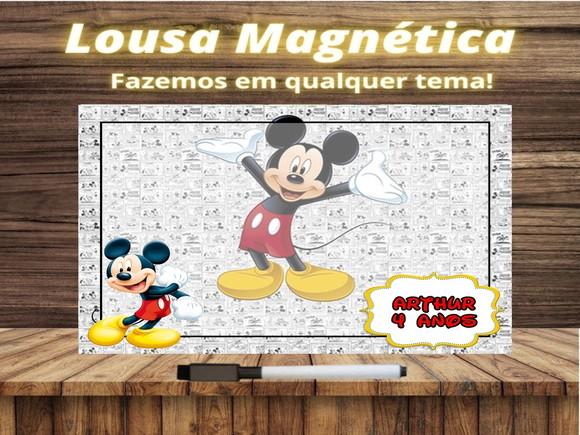 Lousa Magnética Mickey com Embalagem