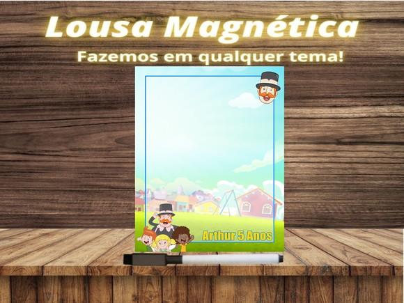Lousa Magnética Mundo Bita com Embalagem