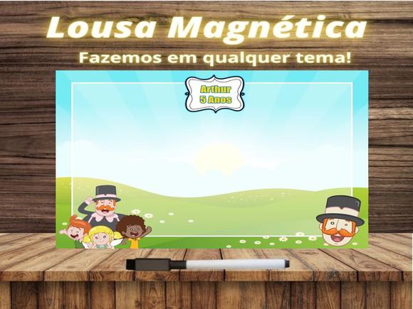 Lousa Magnética Mundo Bita com Embalagem