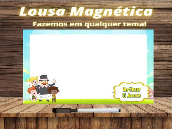 Lousa Magnética Mundo Bita com Embalagem