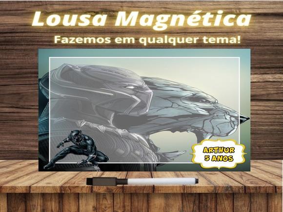 Lousa Magnética Pantera Negra com Embalagem