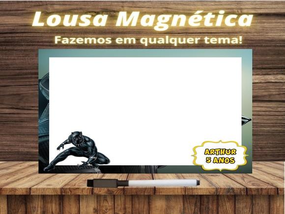 Lousa Magnética Pantera Negra com Embalagem