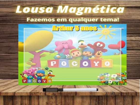 Lousa Magnética Pocoyo com Embalagem