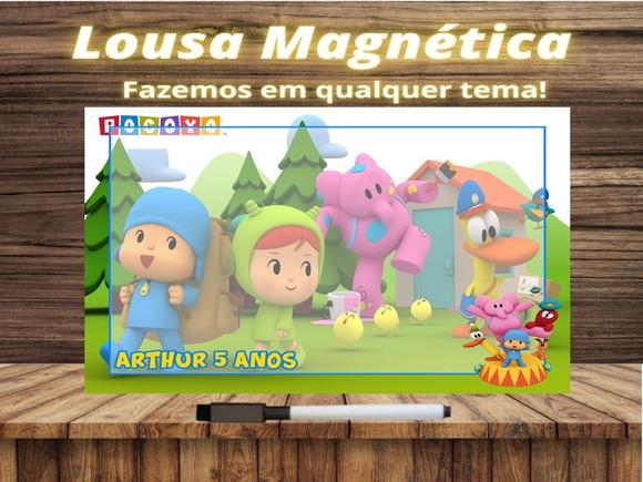 Lousa Magnética Pocoyo com Embalagem