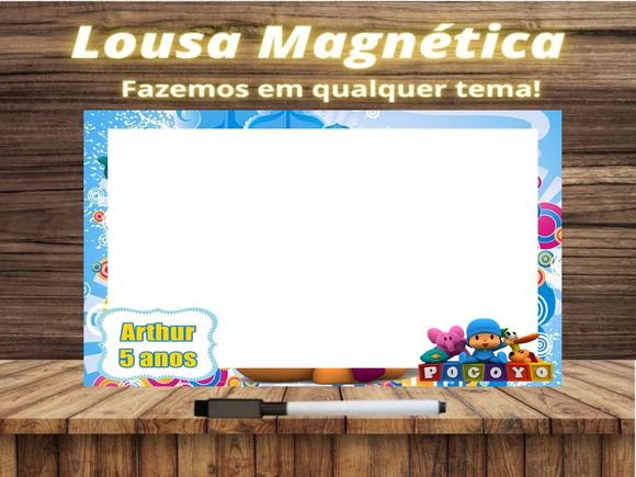 Lousa Magnética Pocoyo com Embalagem