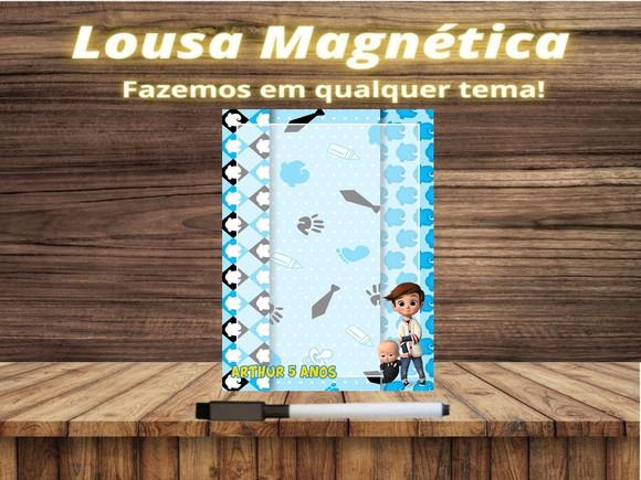 Lousa Magnética Poderoso Chefinho com Embalagem