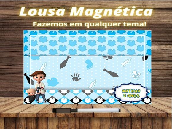 Lousa Magnética Poderoso Chefinho com Embalagem