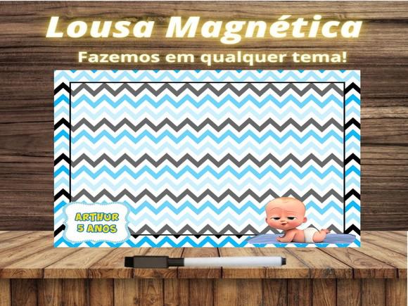 Lousa Magnética Poderoso Chefinho com Embalagem