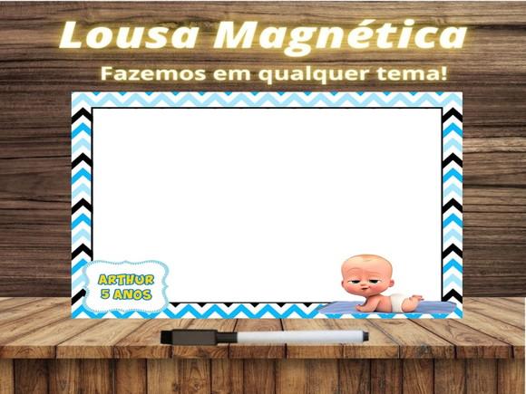 Lousa Magnética Poderoso Chefinho com Embalagem