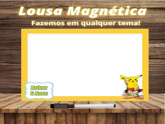 Lousa Magnética Pokémon com Embalagem