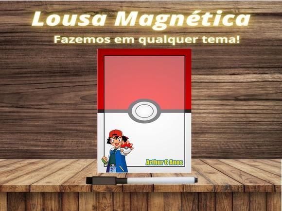 Lousa Magnética Pokémon com Embalagem