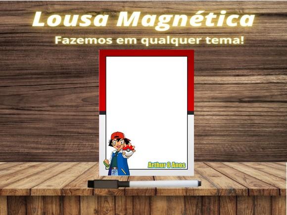 Lousa Magnética Pokémon com Embalagem