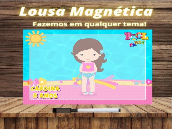 Lousa Magnética Pool Party com Embalagem