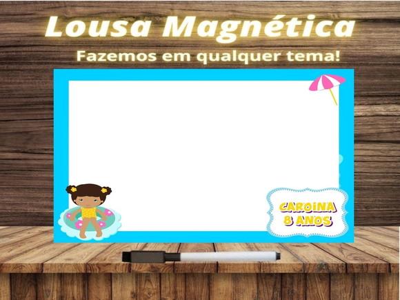 Lousa Magnética Pool Party com Embalagem