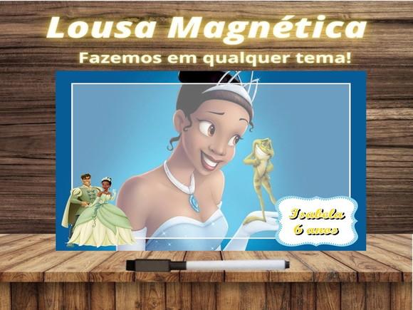Lousa Magnética Princesa e o Sapo com Embalagem