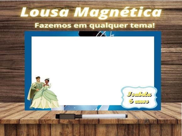 Lousa Magnética Princesa e o Sapo com Embalagem