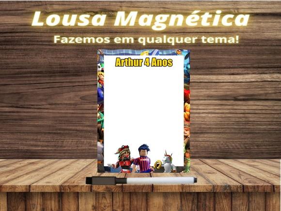 Lousa Magnética Roblox com Embalagem