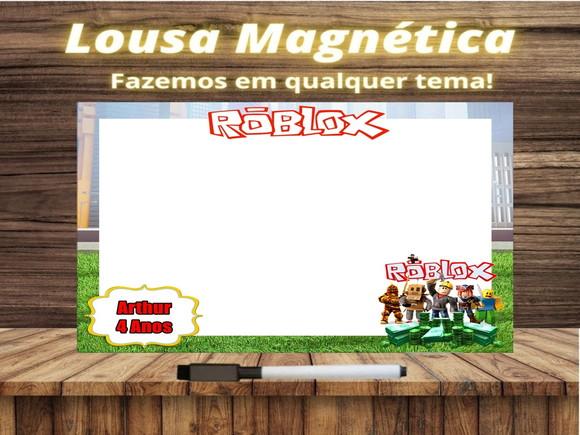 Lousa Magnética Roblox com Embalagem