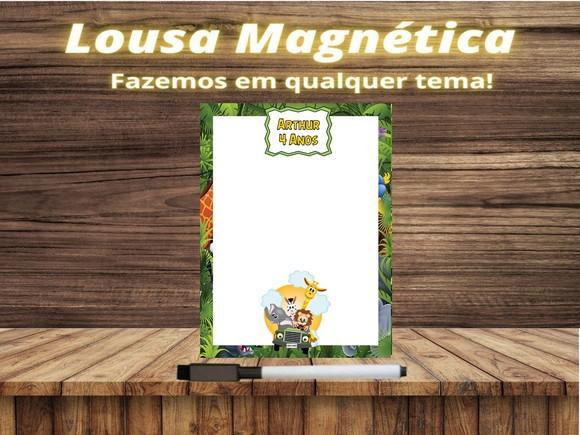 Lousa Magnética Safari com Embalagem