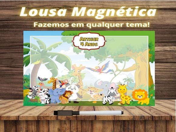 Lousa Magnética Safari com Embalagem
