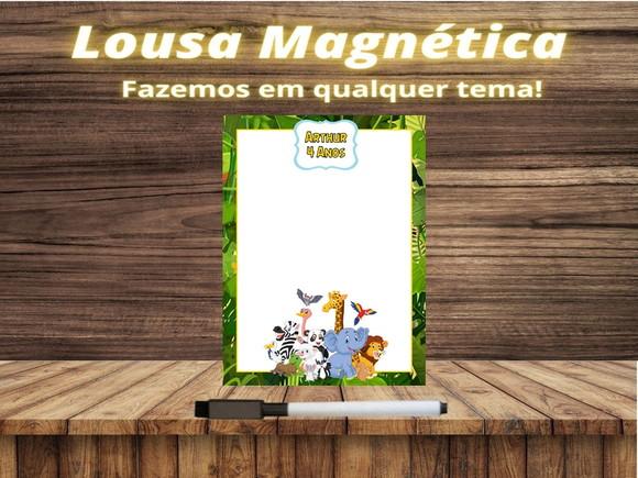 Lousa Magnética Safari com Embalagem