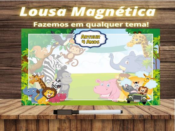 Lousa Magnética Safari com Embalagem
