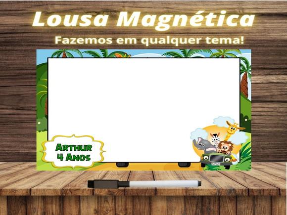 Lousa Magnética Safari com Embalagem