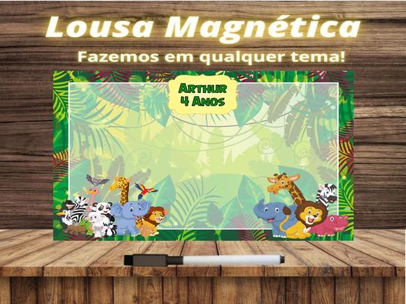 Lousa Magnética Safari com Embalagem