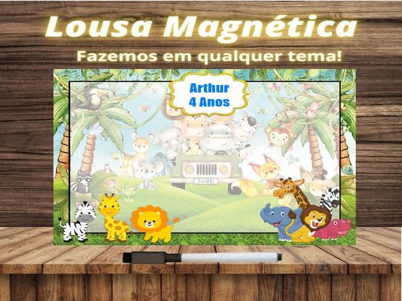 Lousa Magnética Safari com Embalagem