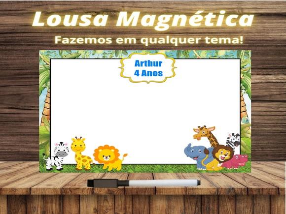 Lousa Magnética Safari com Embalagem