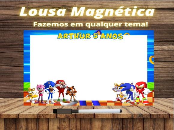 Lousa Magnética Sonic com Embalagem